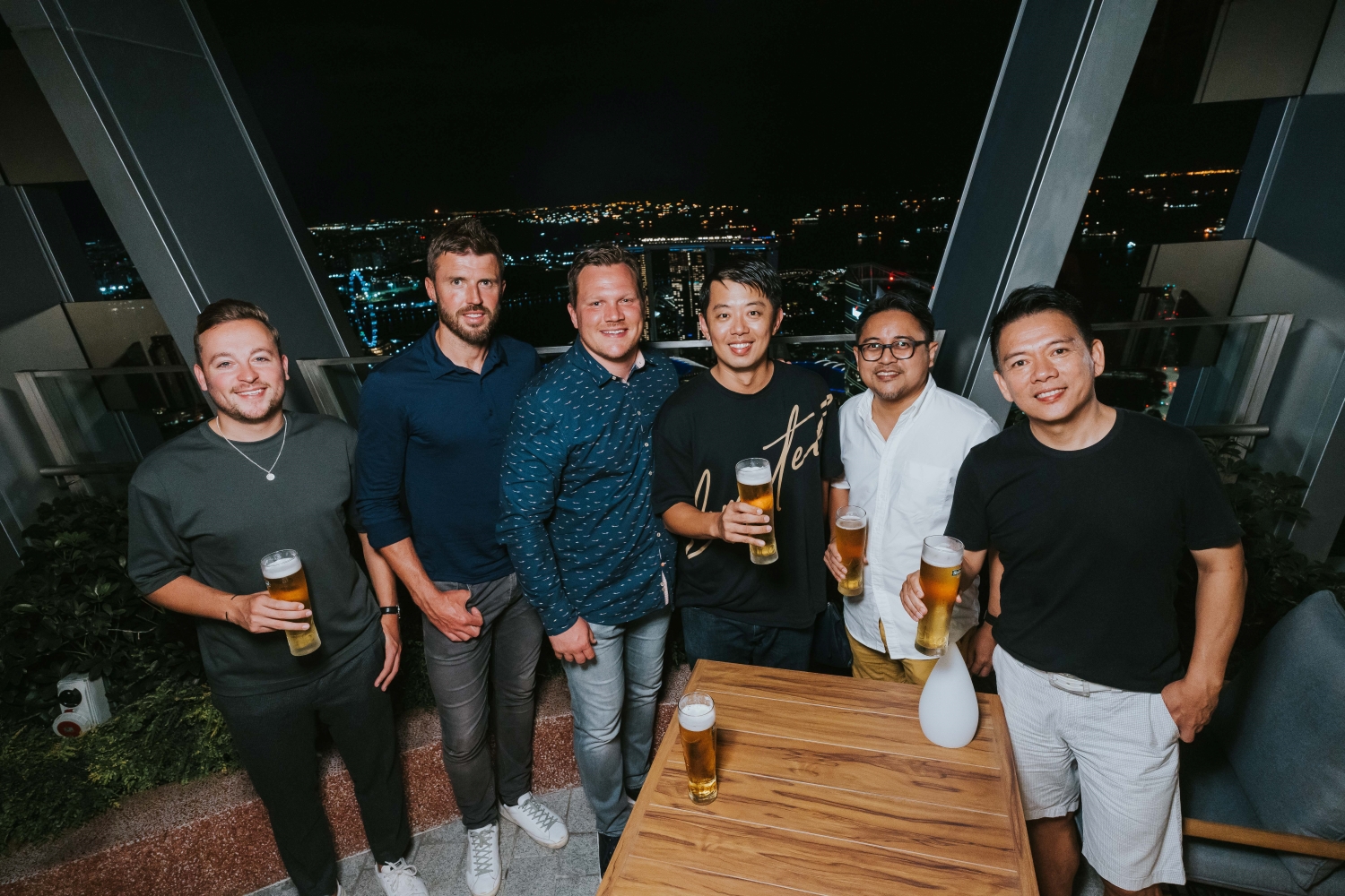 Festive corporate celebration at 1-Arden, Level 51